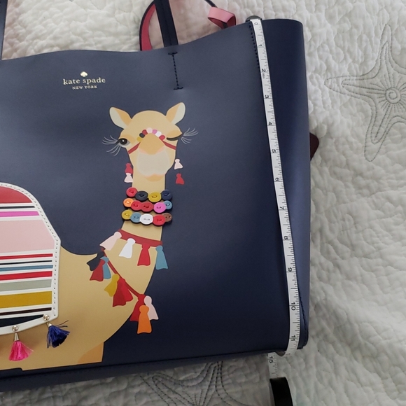 kate spade llama backpack